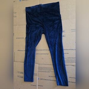 Old Navy Navy Blue Leggings, Size XL
